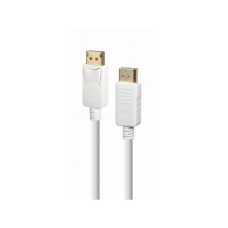 Кабель мультимедійний DisplayPort M to DisplayPort M 1.8m V1.2 Cablexpert (CC-DP2-6-W)