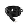 Дата кабель USB-C to Lightning 1.0m PD27W black Choetech (XCL-1030-BK)