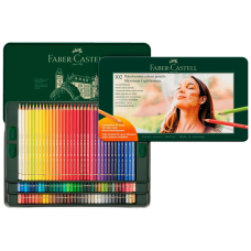Олівці кольорові Faber-Castell POLYCHROMOS 102 кольори в металевій коробці (210061) (33048)
