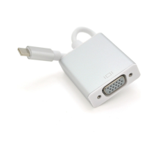 Перехідник USB-C M to VGA F 0.1m 4K/2K silver Voltronic (YT-C-Type-C(M)/VGA(F)/13952)