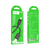 Дата кабель USB 2.0 AM to USB-C 1.0m Leader charging X94 black HOCO (6931474794291)