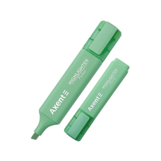 Маркер Axent Highlighter 2537-A, 1-5 мм клиноп. пастель м'ятний (2537-18-A)