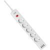 Сетевой фильтр питания 2E 5XSchuko, 3G*1.5мм, 3*USB-A, 2м, white (2E-SP515M2USBWH)