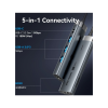 Концентратор Vention USB-C 5-in-1 3xUSB 3.0 + HDMI 4K60Hz + USB-C PD100W gray (TGMHB)