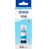 Контейнер с чернилами Epson 108 EcoTank L8050/L18050 light cyan (C13T09C54A)