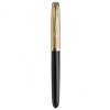 Ручка пір'яна Parker PARKER 51 Premium Black GT  FP18 F (57 011)