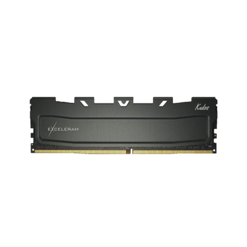 Модуль пам'яті для комп'ютера DDR4 8GB 3200 MHz Black Kudos eXceleram (EKBLACK4083222A)