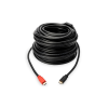 Кабель мультимедийный HDMI M to HDMI M 10.0m 4K Amplifier Digitus (AK-330118-100-S)