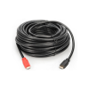 Кабель мультимедийный HDMI M to HDMI M 10.0m 4K Amplifier Digitus (AK-330118-100-S)