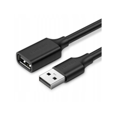 Дата кабель USB 2.0 AM/AF 1.0m US103 black Ugreen (10314)