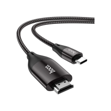 Кабель мультимедійний USB-C to HDMI M 2.0m 4K30Hz gray HOCO (6931474755025)
