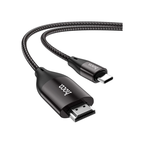 Кабель мультимедійний USB-C to HDMI M 2.0m 4K30Hz gray HOCO (6931474755025)