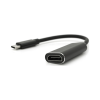 Перехідник USB-C to HDMI F 0.1m 4K black Voltronic (YT-C-Type-C(M)/HDMI(F)Bk)