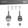 Дата кабель USB 2.0 AM to USB-C 3.0m black Digitus (AK-300148-030-S)