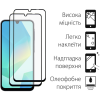 Чохол до мобільного телефона Dengos Samsung Galaxy A16 Carbon + glass 2pcs (Blue) (DG-CTG2P-07)