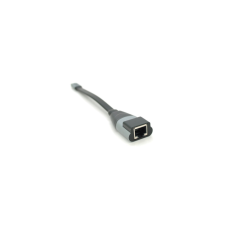 Перехідник USB-C to RJ45 0.18m 1000Mbps black Voltronic (YT-Type-C(M)/RJ-45(F)/27032)