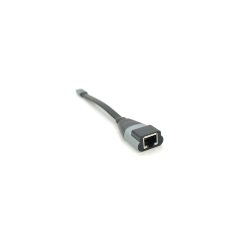 Перехідник USB-C to RJ45 0.18m 1000Mbps black Voltronic (YT-Type-C(M)/RJ-45(F)/27032)