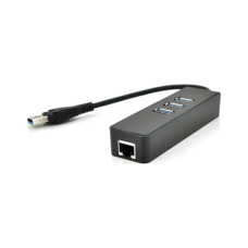 Концентратор Voltronic USB 3.0 to 3xUSB + Ethernet black (YT-3H3+1)