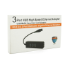 Концентратор Voltronic USB 3.0 to 3xUSB + Ethernet black (YT-3H3+1)