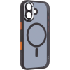 Чохол до мобільного телефона Armorstandart Unit MagCase SE Apple iPhone 17 Black Orange (ARM86314)