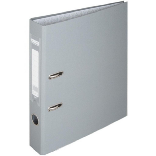 Папка - регистратор Buromax А4, 50мм, JOBMAX PP, gray, built-up (BM.3012-09c)