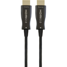 Кабель мультимедійний HDMI M to HDMI M 25.0m V2.0 4K60Hz optical Cablexpert (CCBP-HDMI-AOC-25M)
