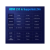 Кабель мультимедійний HDMI M to HDMI M 10.0m black Vention (AACBL)