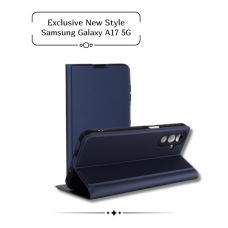 Чохол до мобільного телефона BeCover Exclusive New Style Samsung Galaxy A17 5G SM-A17 Deep Blue (713895)