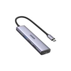Порт-репликатор Ugreen CM478 USB Type-C HDMI, USB/3.0, Type-C for charging PD/100W (15495)