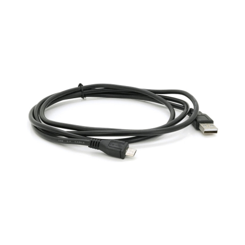 Дата кабель USB 2.0 AM to Micro 5P 1.5m black Voltronic (YT-AM/Mc-1.5Bl/00336)