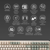 Клавіатура Ducky One 3 Cherry MX Brown UA USB Cream (DKON2108-BUAPXМAEGGC1)