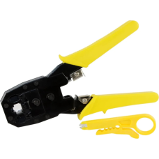 Инструмент Merlion RJ-45 (8P8C), RJ-12/11 (6P6C), 4P/6P/8P, Yellow (YT-BS-3268 / 10135)