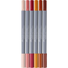 Художній маркер Faber-Castell акварельних двосторонніх Goldfaber Aqua Dual Marker BoHo, 6 кольорів (32307)