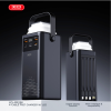 Батарея універсальна XO 50000mAh, PD/20W, QC/22,5W, Lamp, black (XO-PR286-BK)