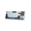 Клавіатура Aula F87 Gasket Greywood V3 Wireless/Bluetooth/USB UA White (6948391208602)