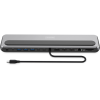 Порт-реплікатор Digitus USB-C > 2xHDMI/1xDP/3xUSB-A/USB-C/RJ54/PD/Audio (DA-70919)