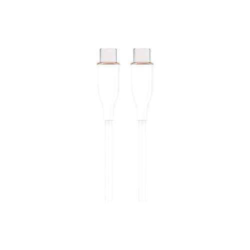 Дата кабель USB-C to USB-C 1.5m 3A Cablexpert (CC-USB2S-CMCM-1.5M-W)