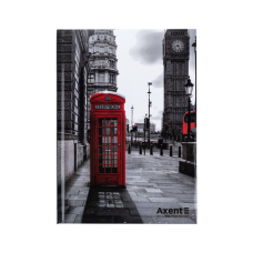 Книга записна Axent R&B Telephone А5, 96 аркушів, клітинка, тверда обкладинка (8457-5-A)