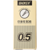 Ручка масляна Baoke Silky 0.5 мм, з грипом синя, 12 шт (B36-blue)