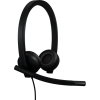 Навушники Logitech H570e Corded for Business Stereo Teams USB-C Black (981-001431)
