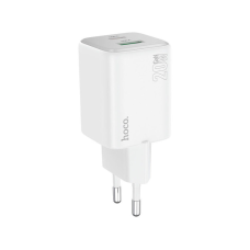 Зарядний пристрій HOCO N41 Almighty 1xUSB-C PD20W + 1xUSB QC3.0 White (6942007617031)