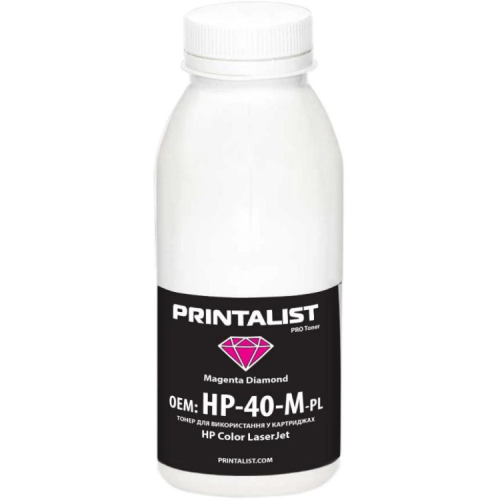 Тонер HP CLJ Universal 40г Magenta Printalist (HP-40-M-PL)