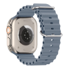 Ремінець до смарт-годинника Armorstandart Ocean Band для Apple Watch 49/46/45/44/42 (Series 1-3) Stone Lotus Blue (ARM74247)