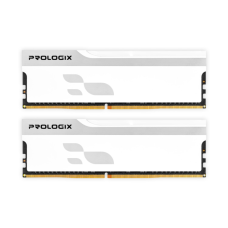 Модуль пам'яті для комп'ютера DDR4 16GB (2x8GB) 3600 MHz Onyx White Prologix (PRO16GB3600YW4K)
