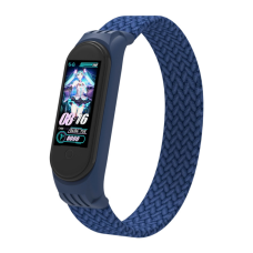 Ремешок для фитнес браслета Armorstandart Braided Solo Loop для Xiaomi Mi Band 4/5/6 Blue size L (ARM58758)