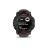 Смарт-годинник Garmin Instinct 3, 50mm, Solar, Black Bezel with Charcoal Band, GPS смарт-годинник (010-02935-00)