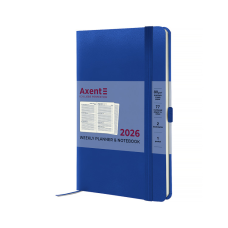 Еженедельник Axent датированный 2026 Partner Strong 125х195, классический синий (8505-26-38-A)