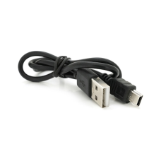 Дата кабель USB 2.0 AM to Mini 5P 0.4m black Voltronic (YT-C/AM-0.4MnB/21040)