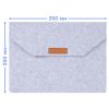 Чохол до ноутбука AirOn 13,3" Premium Grey (4822356710620)