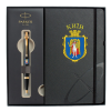 Ручка кулькова Parker IM 17 CITY Black GT BP Герб Києва + блокнот Parker + подар.упак. GIFT24 (22032b24_C0010u)